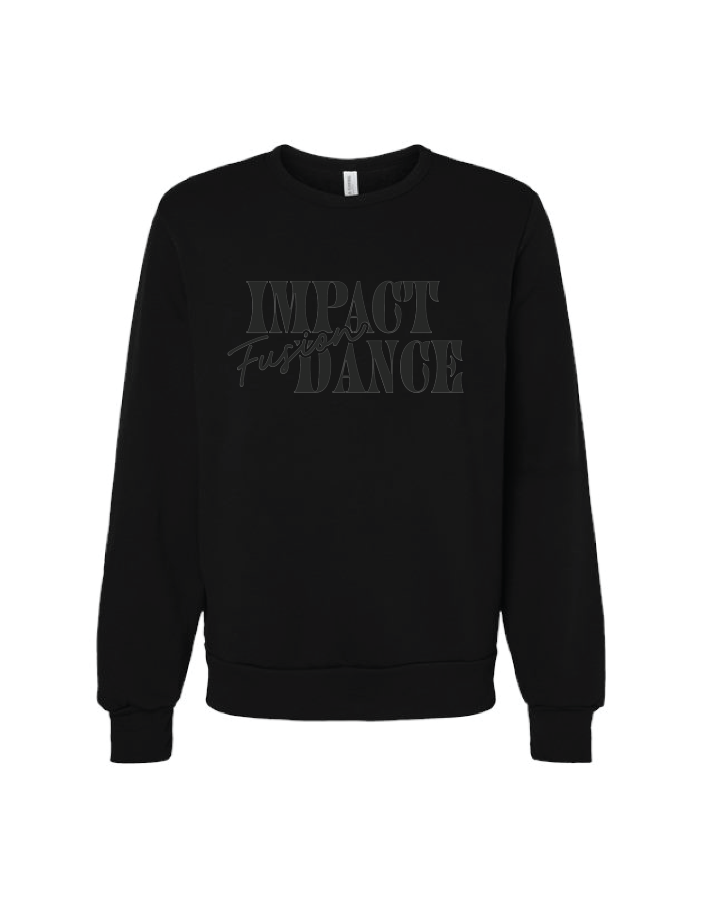 IMPACT FUSION Monochrome Puff Crew Neck Pullover