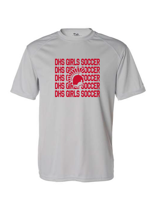 DHS GIRLS SOCCER Repeat Grey Tee