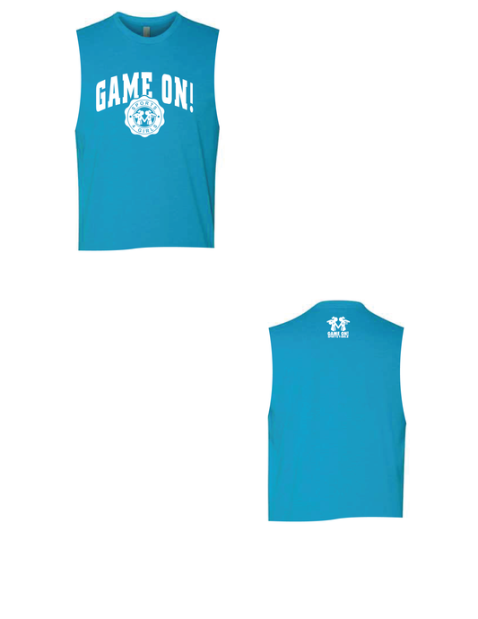 GAME ON! Turquoise Athletic Club Tee