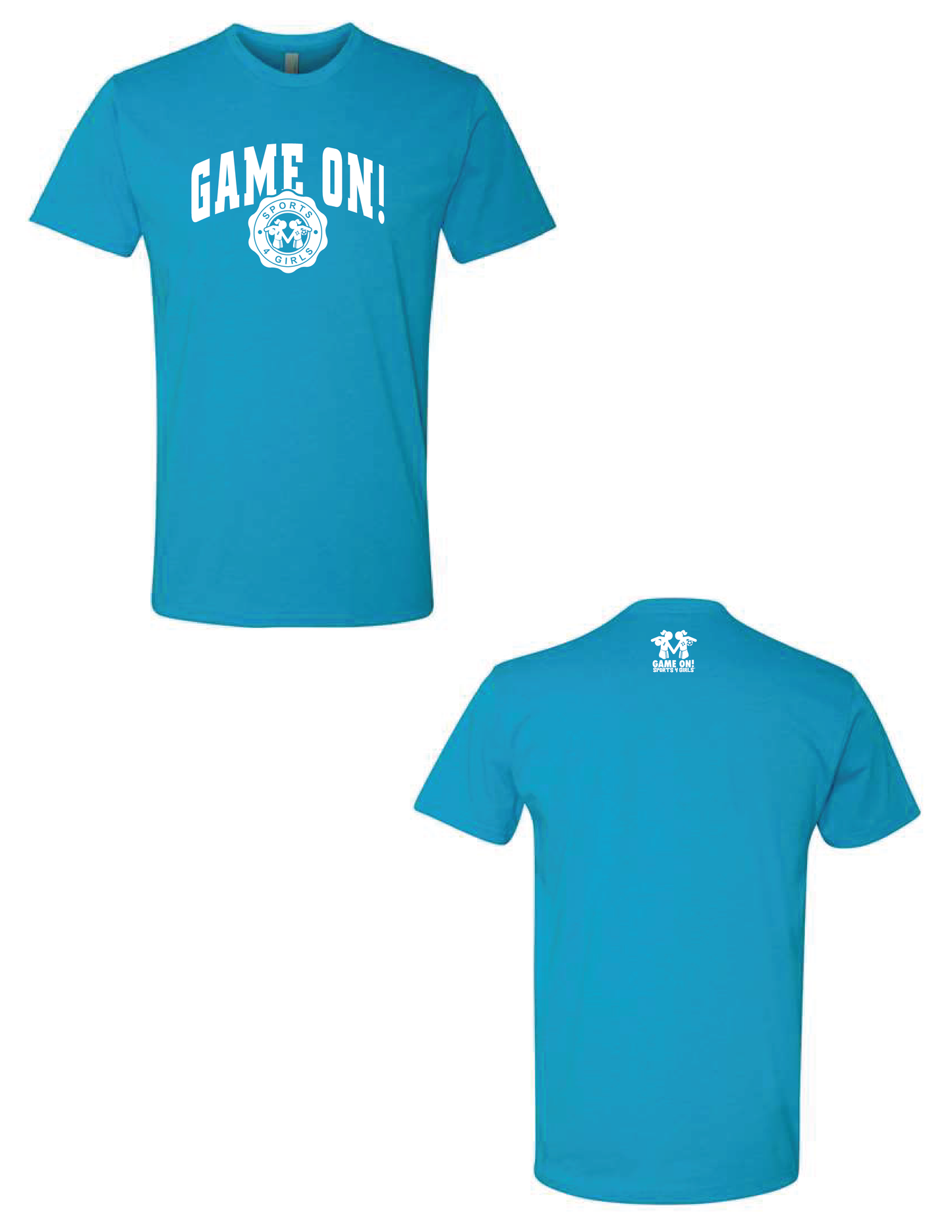 GAME ON! Turquoise Athletic Club Tee
