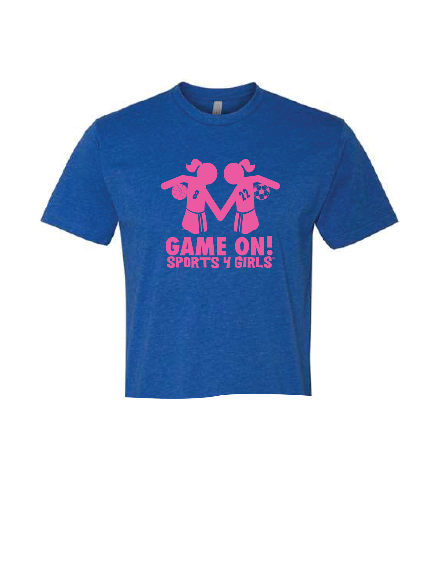 GAME ON! Blue Logo Tee