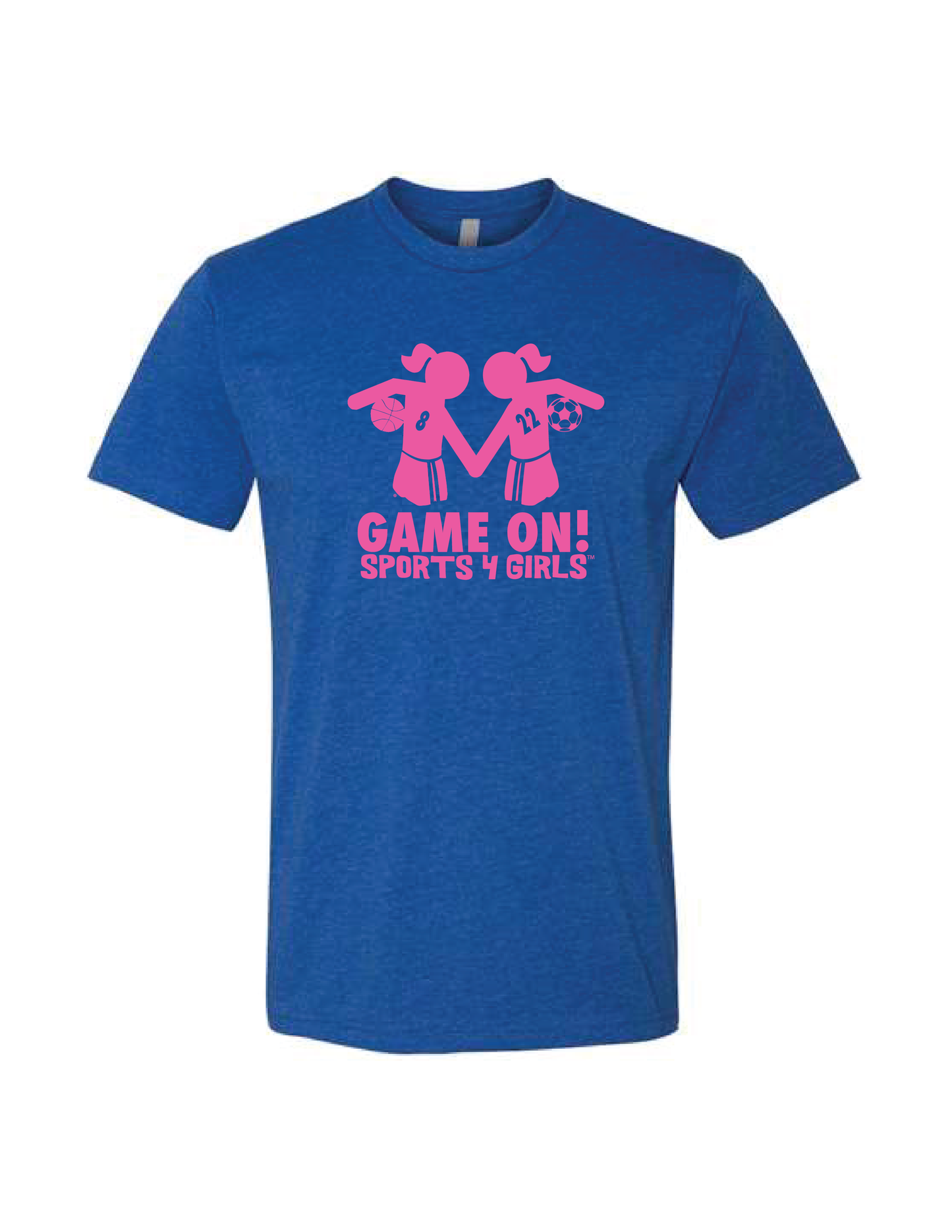 GAME ON! Blue Logo Tee