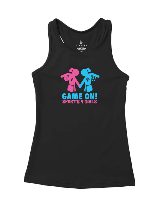 GAME ON! Logo Athletic Tank