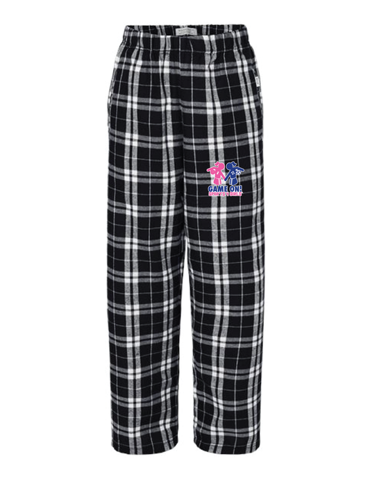 GAME ON! Logo Flannel Pants