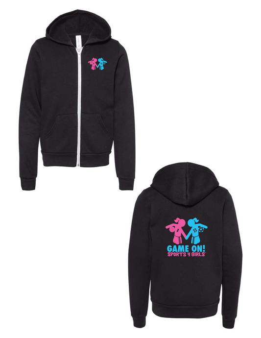 GAME ON! Logo Zip Up