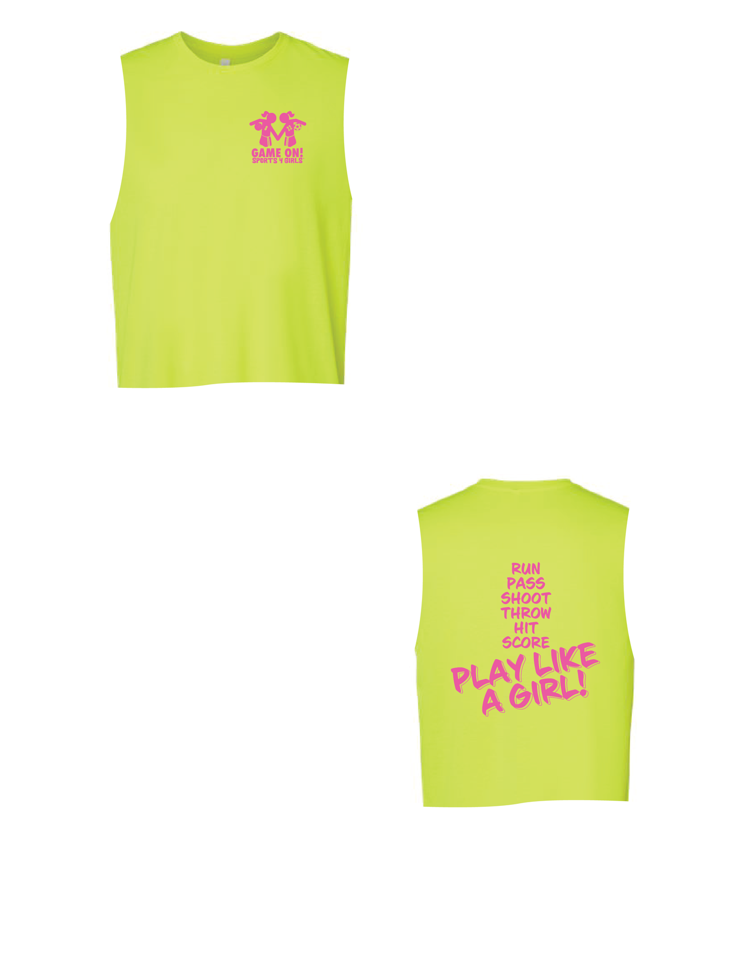 GAME ON! Play Like A Girl Tee