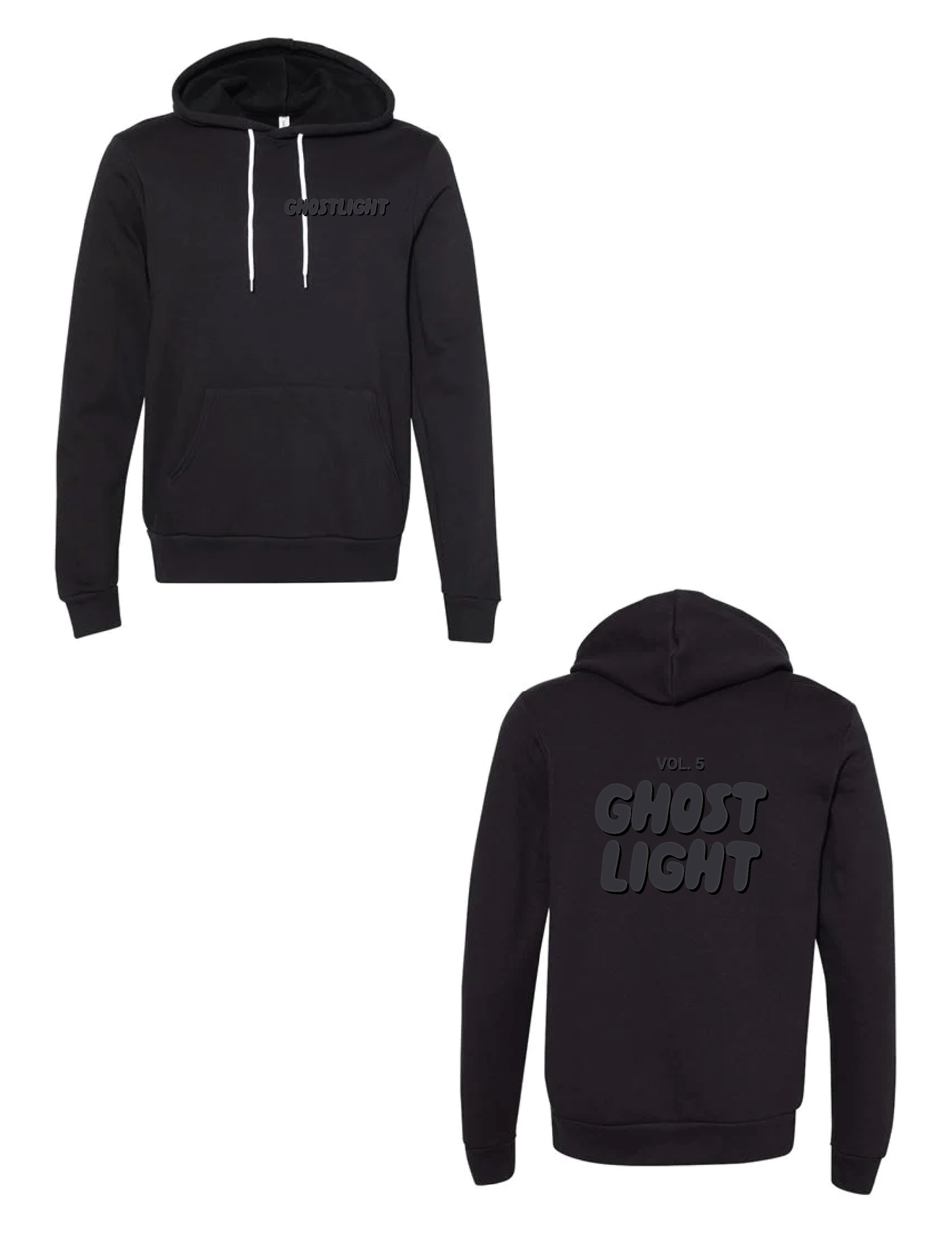 GHOSTLIGHT Bubble Puff Hooded Pullover