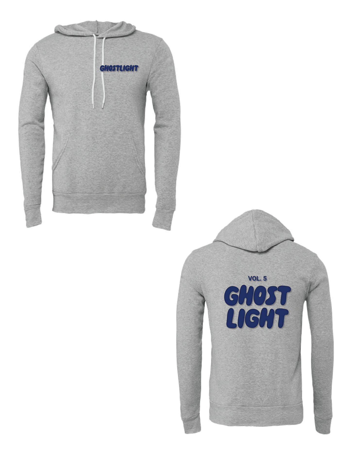 GHOSTLIGHT Bubble Puff Hooded Pullover