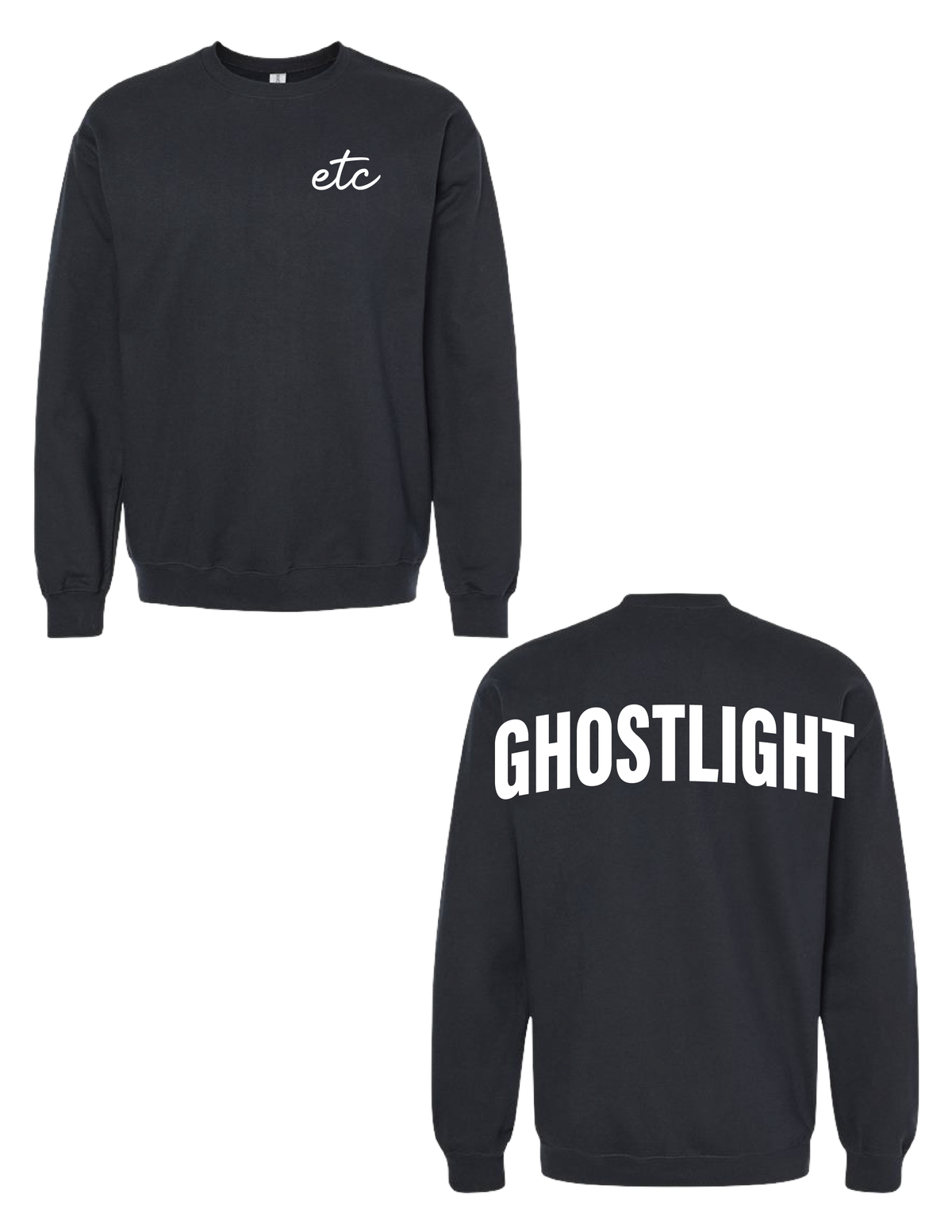 GHOSTLIGHT Block Crew Neck