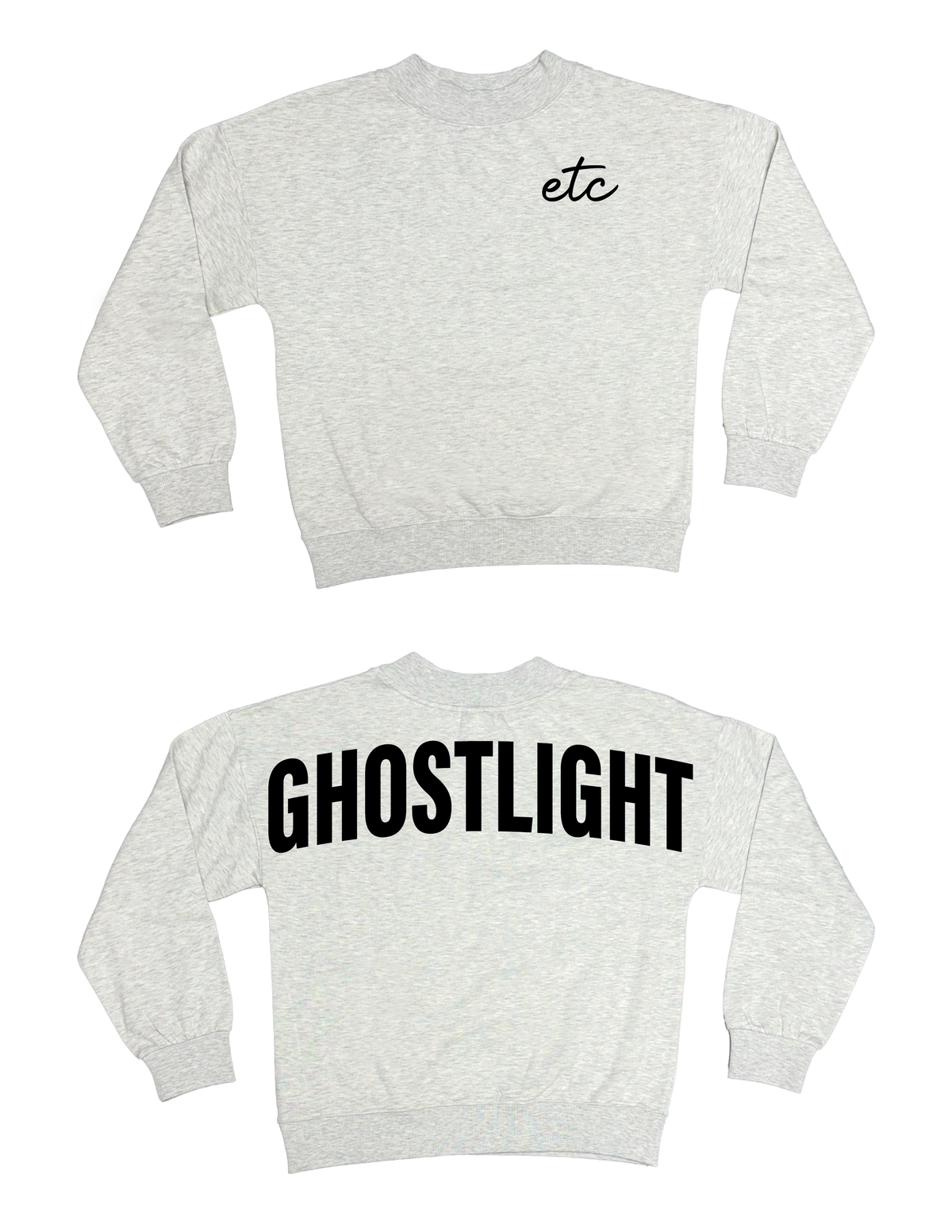 GHOSTLIGHT Block Mock Neck