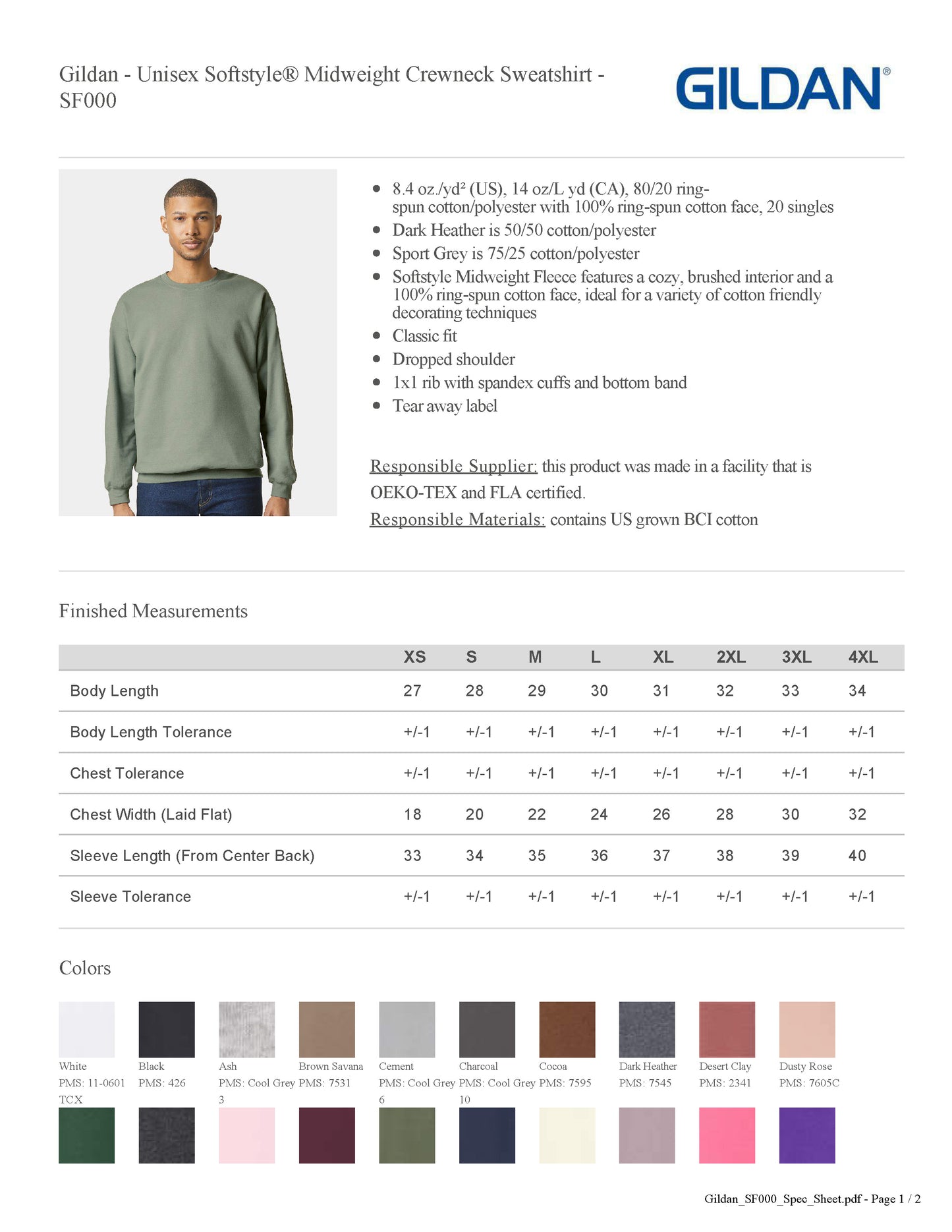 LIBERTYVILLE HIGH SCHOOL Collegiate Crew Neck