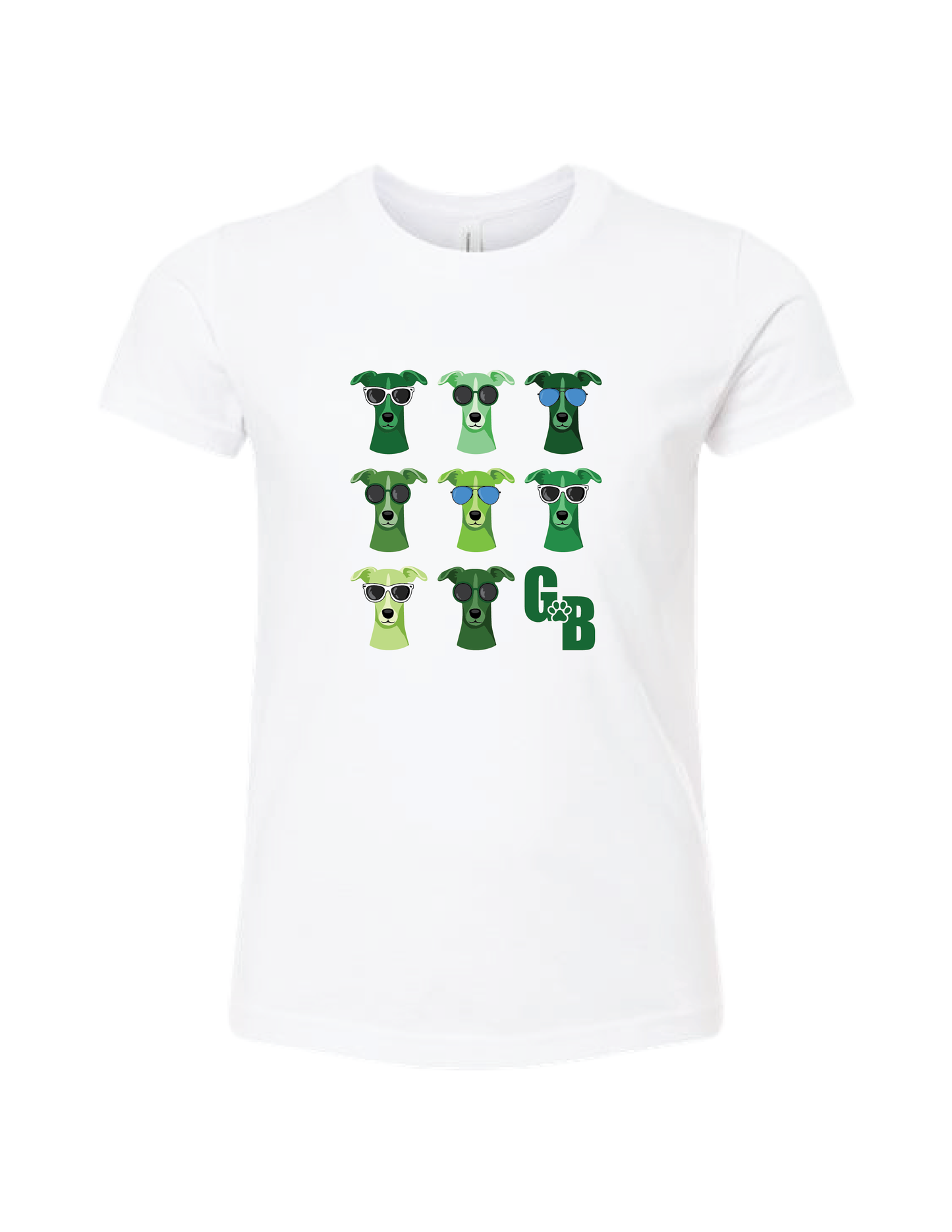 GREENBRIAR Green Greyhound Repeat Tee