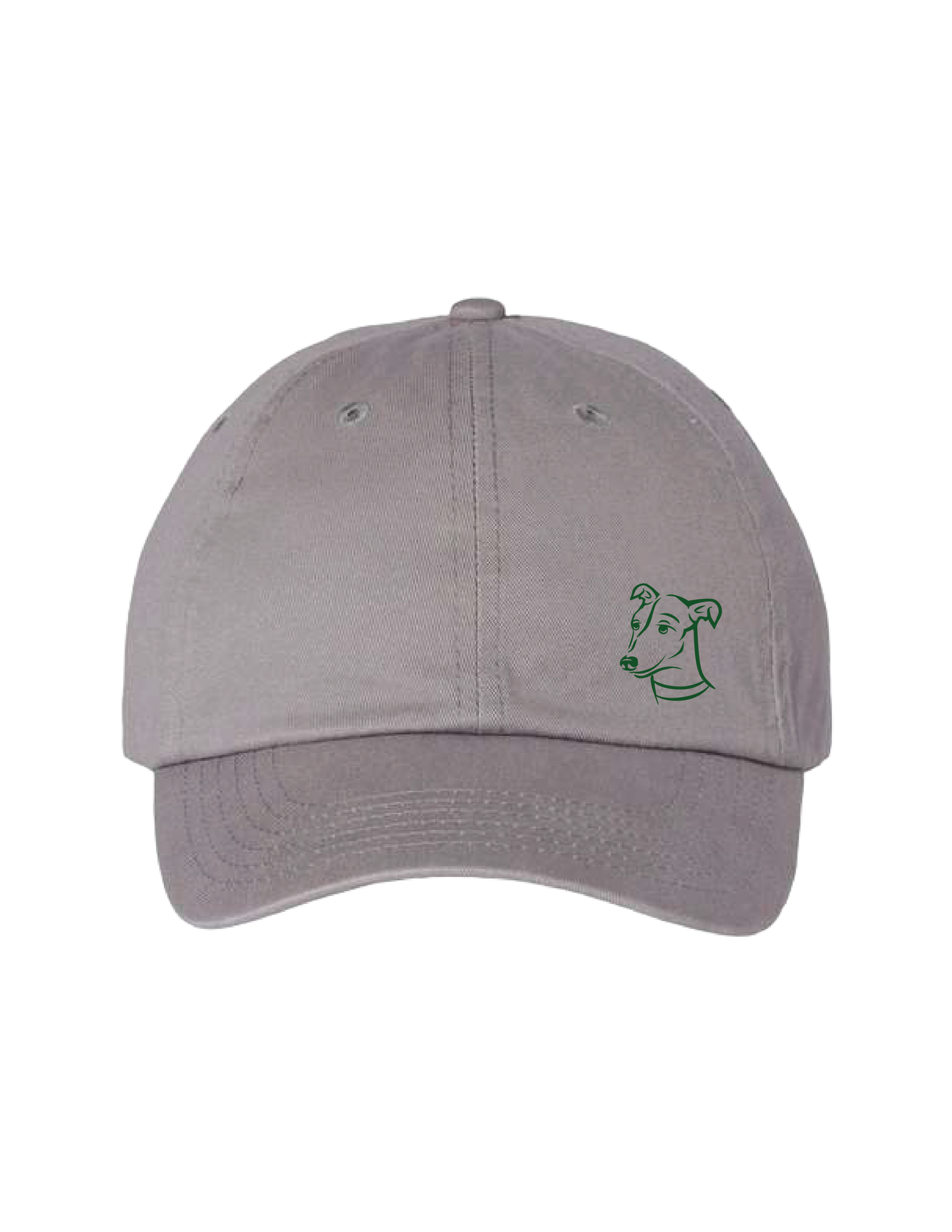 GREENBRIAR Flash Grey Embroidered Baseball Hat