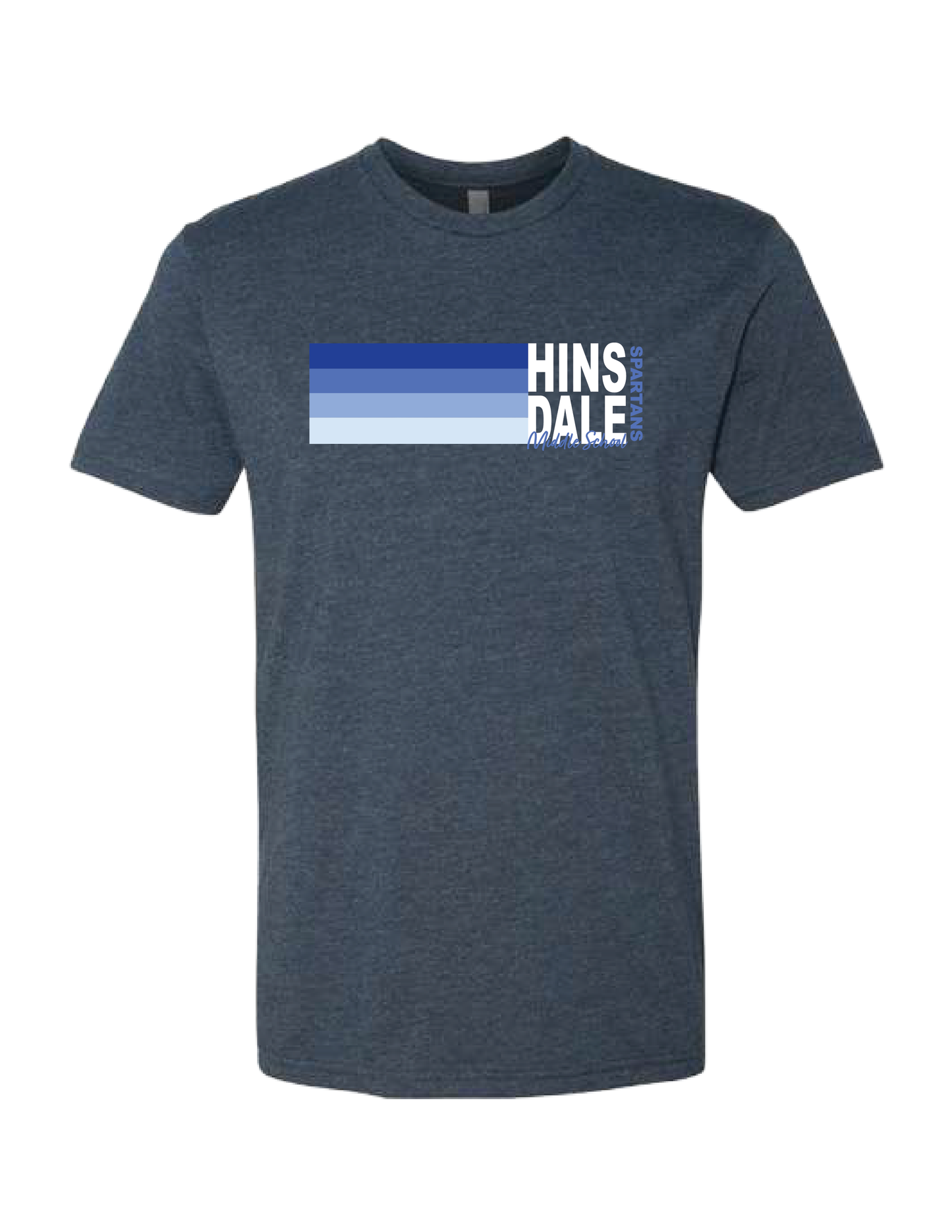 HINSDALE MIDDLE SCHOOL Nation Navy Blue Tee