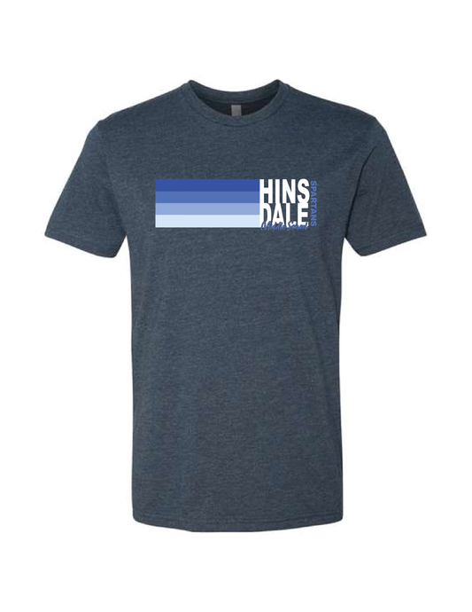 HINSDALE MIDDLE SCHOOL Nation Stripe Tee