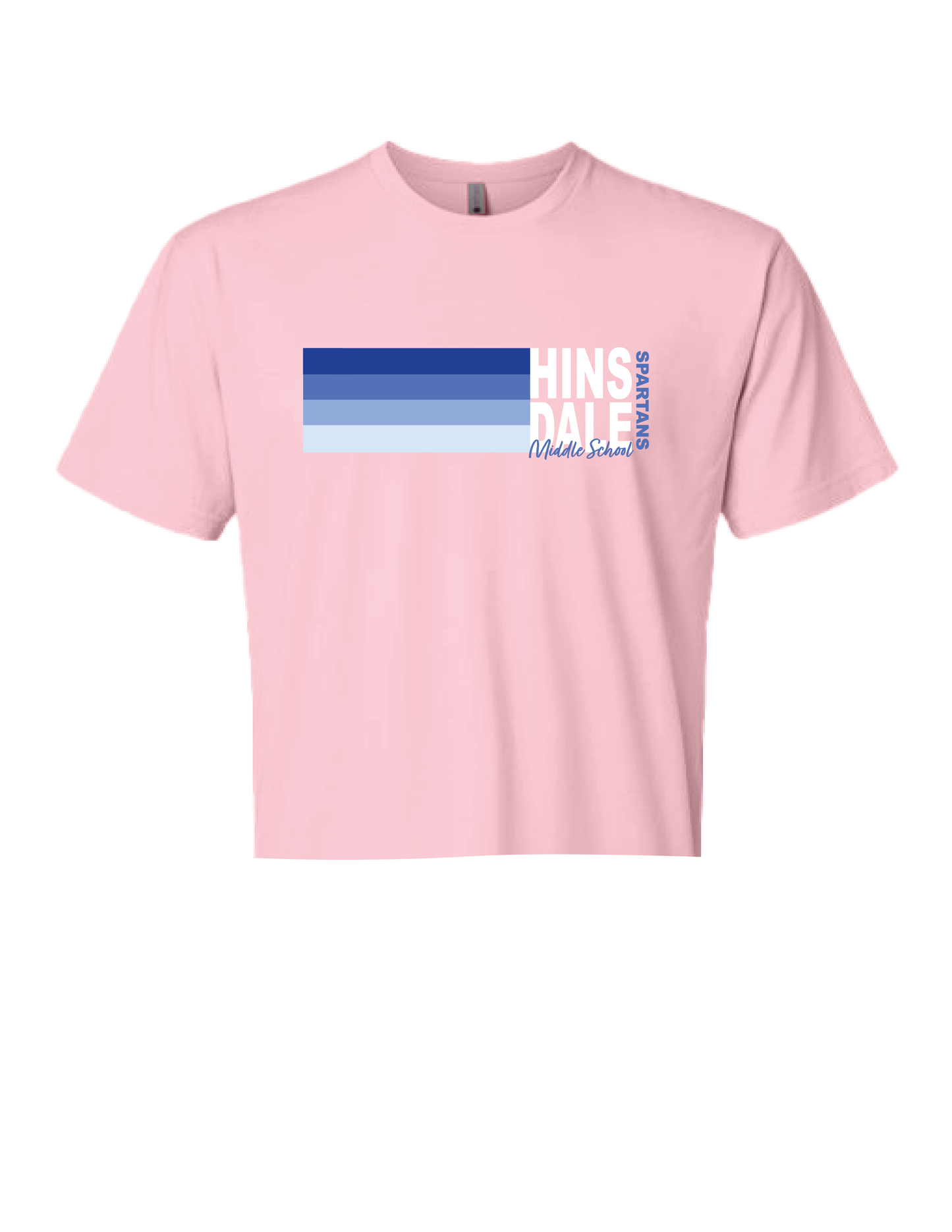 HINSDALE MIDDLE SCHOOL Nation Pink Tee