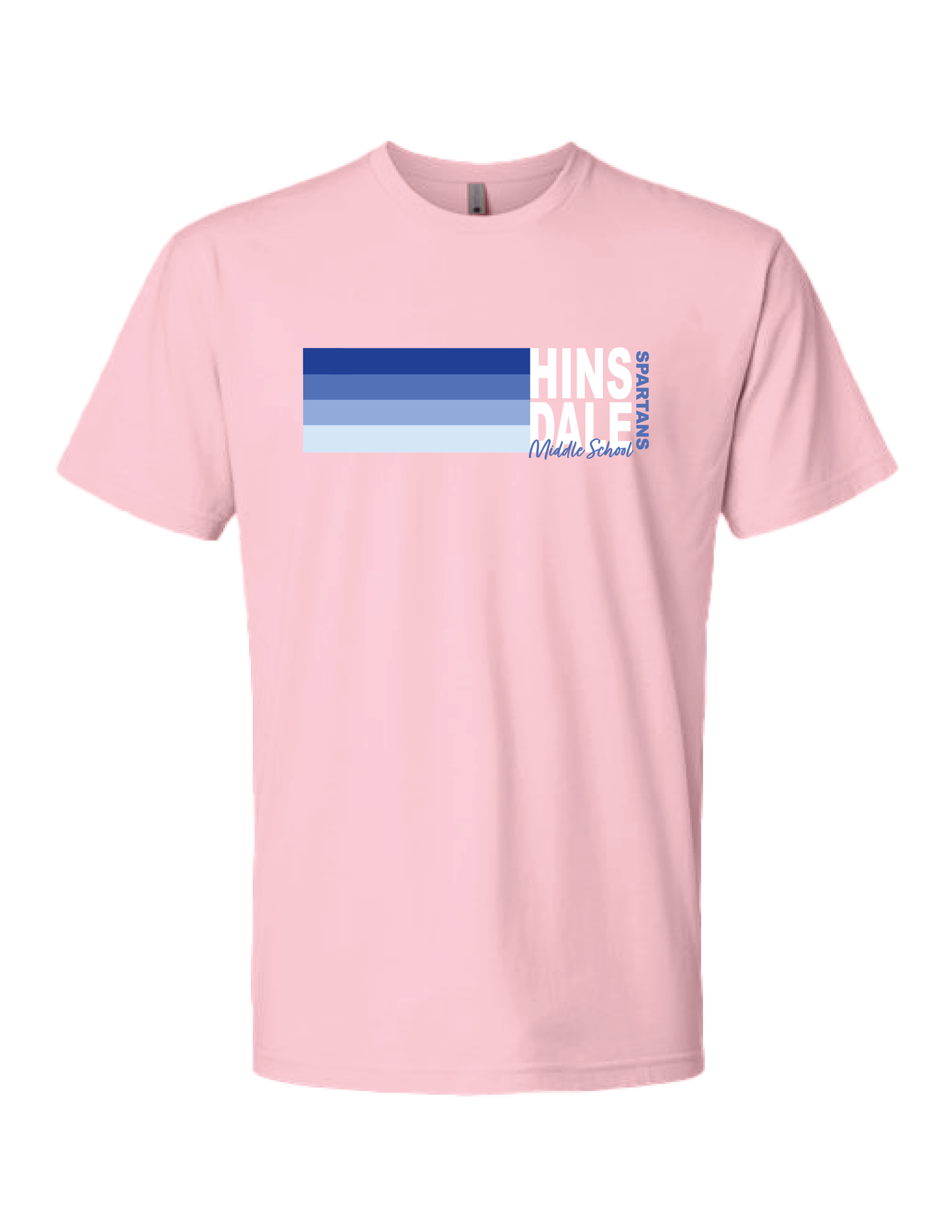 HINSDALE MIDDLE SCHOOL Nation Pink Tee