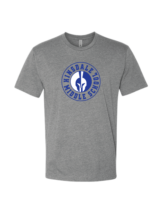 HINSDALE MIDDLE SCHOOL Retro Circle Tee