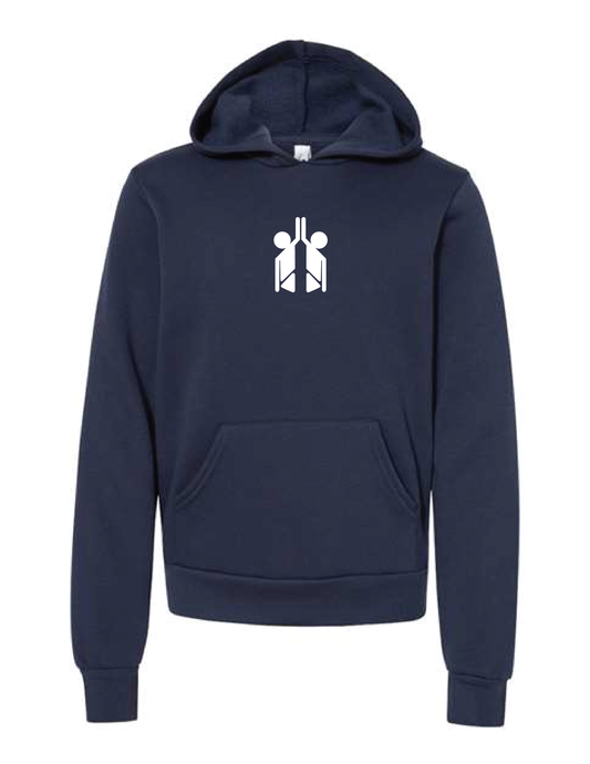 HI-FIVE SPORTS Navy Logo Hooded Pullover