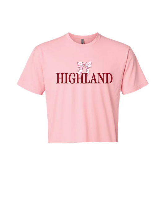 HIGHLAND Blooming Bow Tee