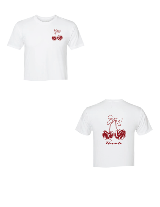 HIGHLAND Cherry Bows Boxy Tee