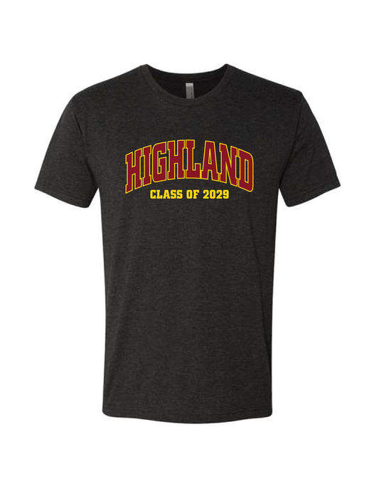 HIGHLAND Campus Class of 2029 Tee