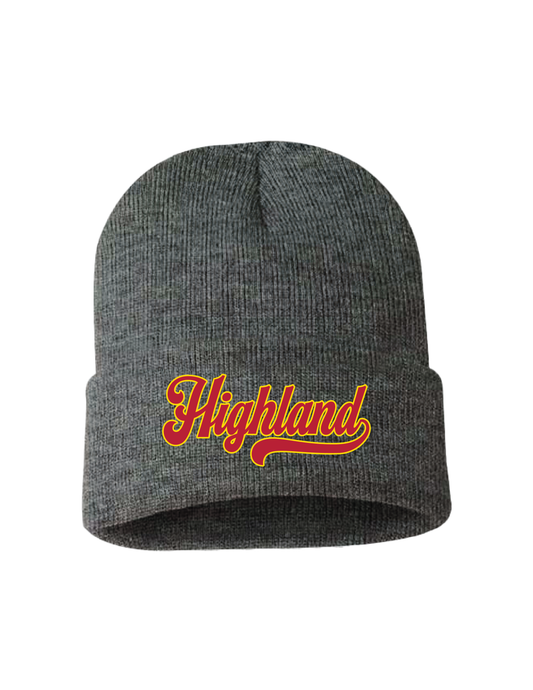 HIGHLAND Classic Script Beanie