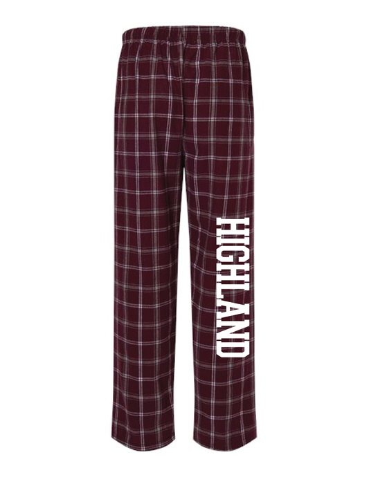 HIGHLAND Collegiate Flannel Pants