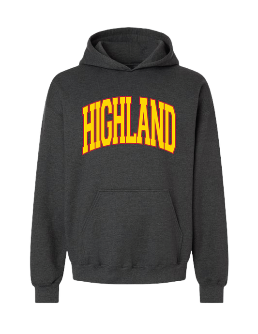 HIGHLAND Collegiate Hooded Pullover