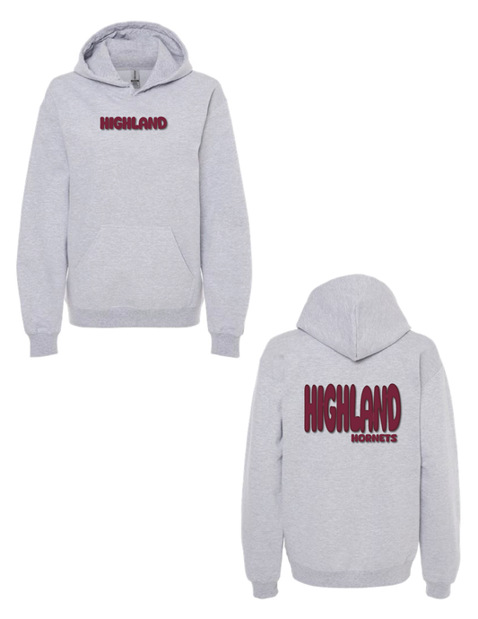 HIGHLAND Pop Puff Hooded Pullover