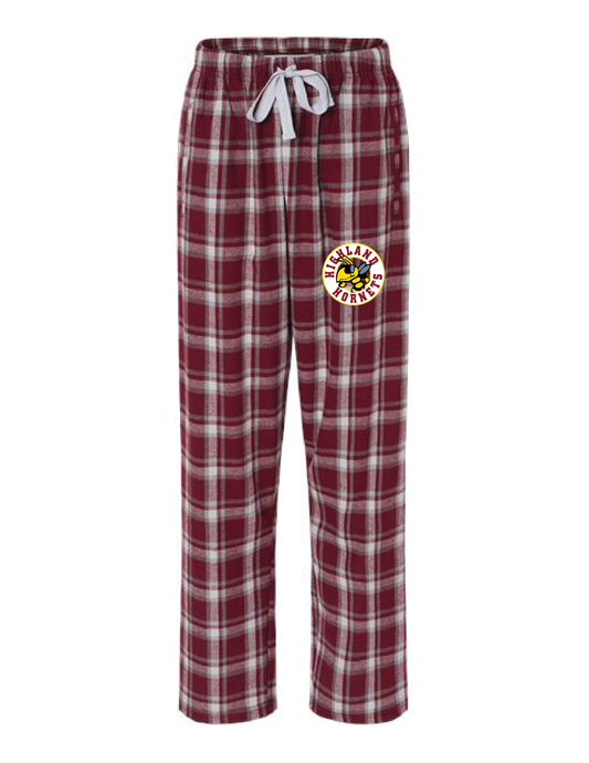 HIGHLAND Retro Circle Flannel Pants