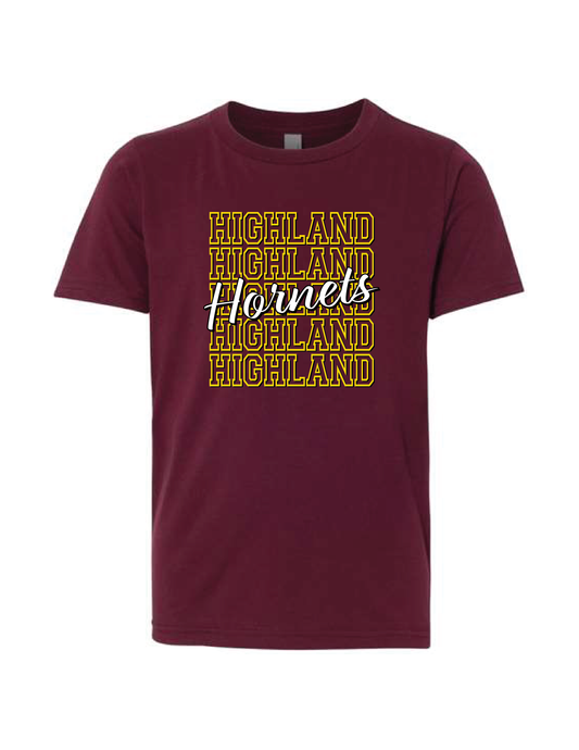 HIGHLAND Shadow Repeat Tee