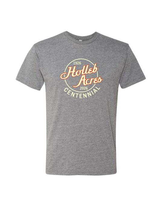 HOLLEB ACRES Grey Circle Tee