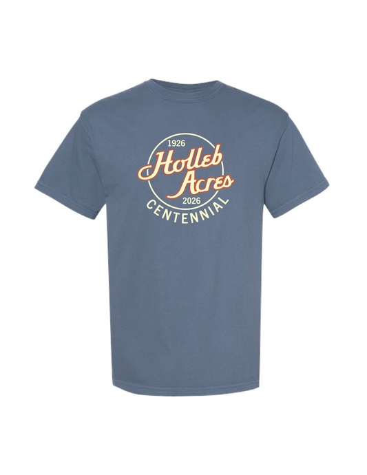 HOLLEB ACRES Blue Circle Tee