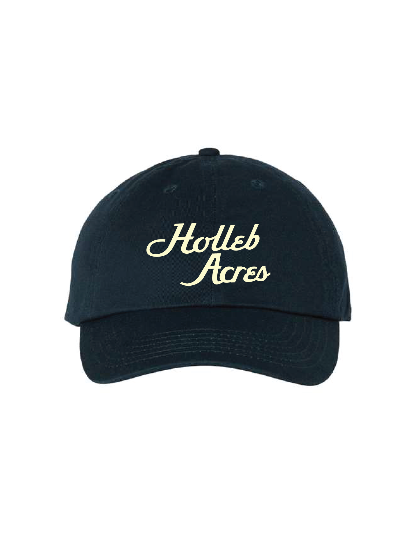 HOLLEB ACRES Embroidered Unstructured Baseball Hat