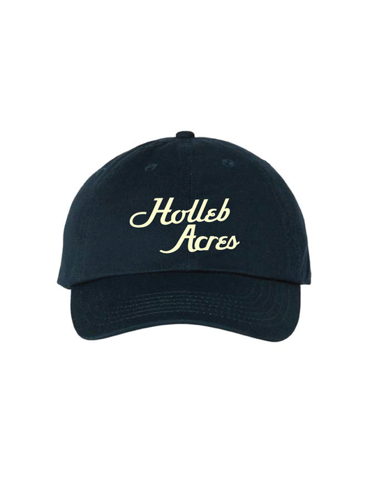 HOLLEB ACRES Embroidered Unstructured Baseball Hat