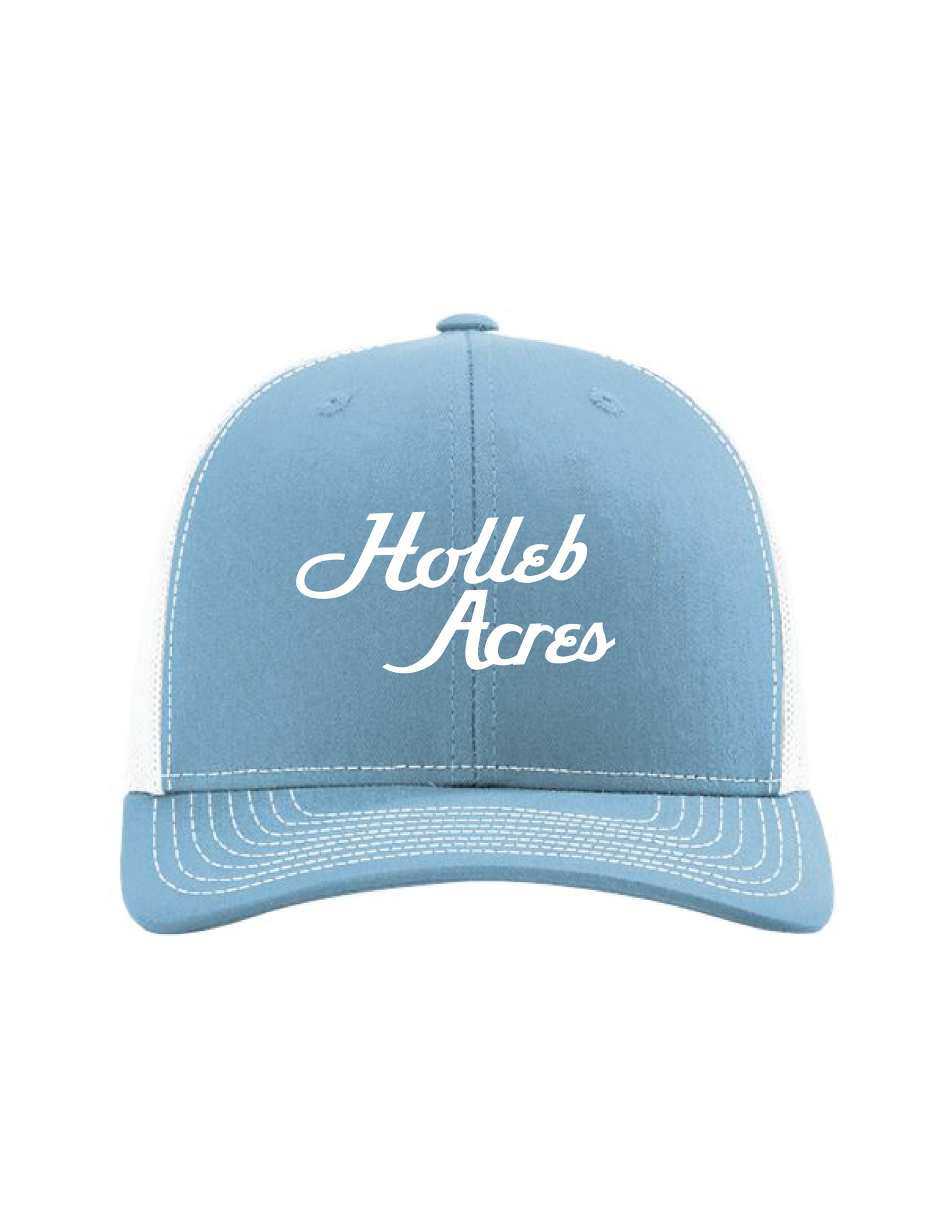 HOLLEB ACRES Embroidered Snapback Trucker Hat