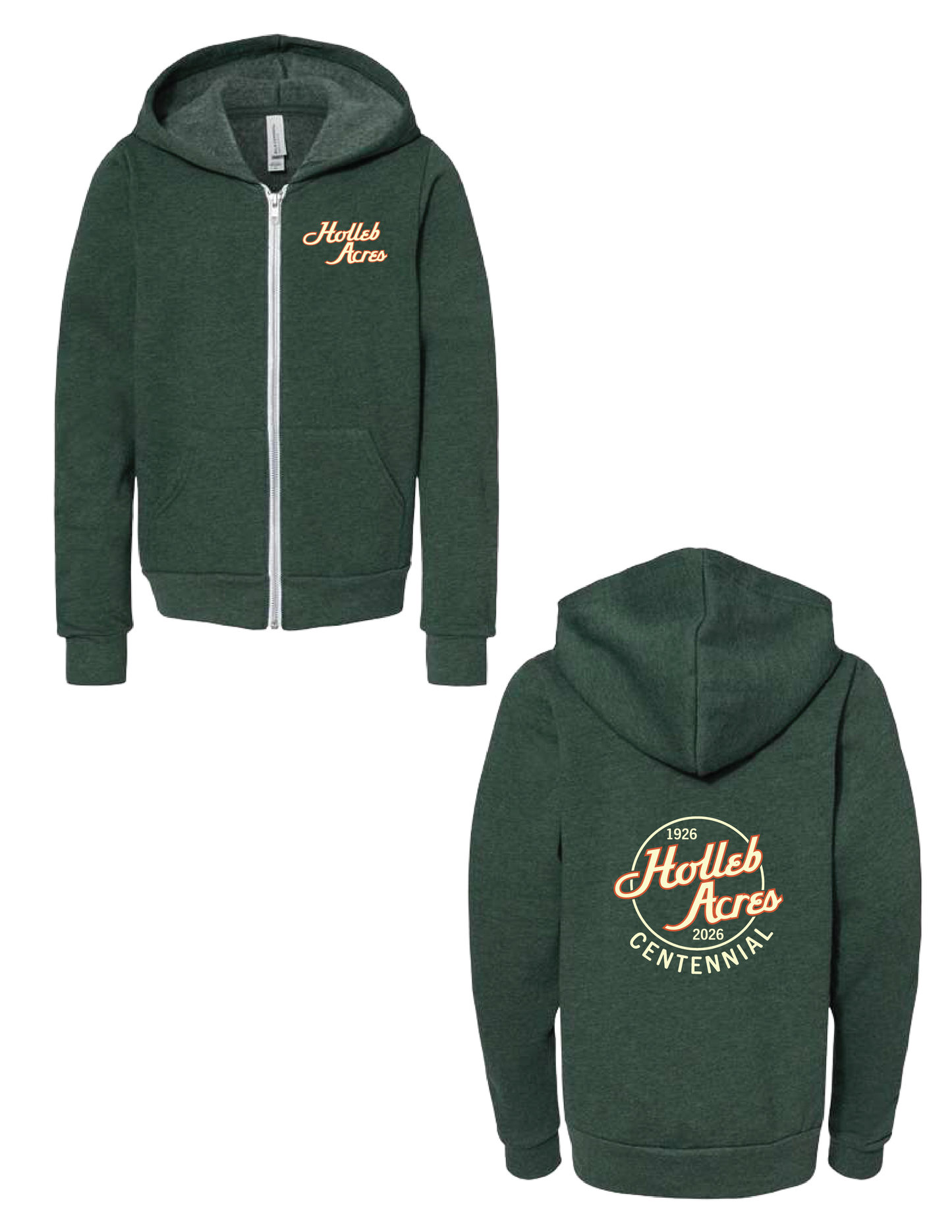 HOLLEB ACRES Circle Zip Up