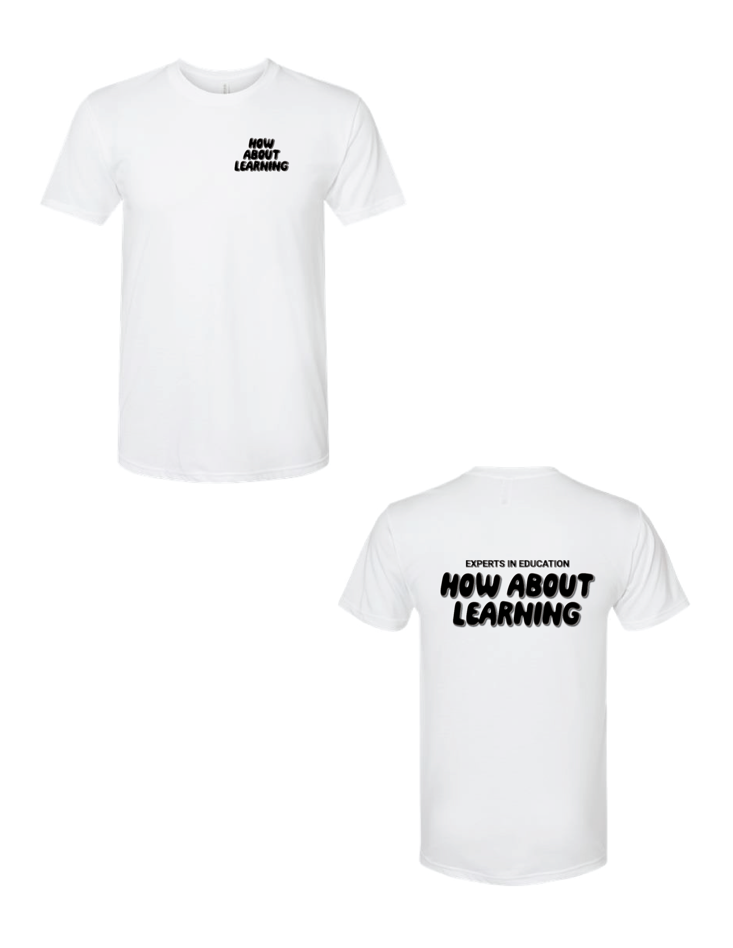 HOW ABOUT LEARNING Bubble Puff Tee