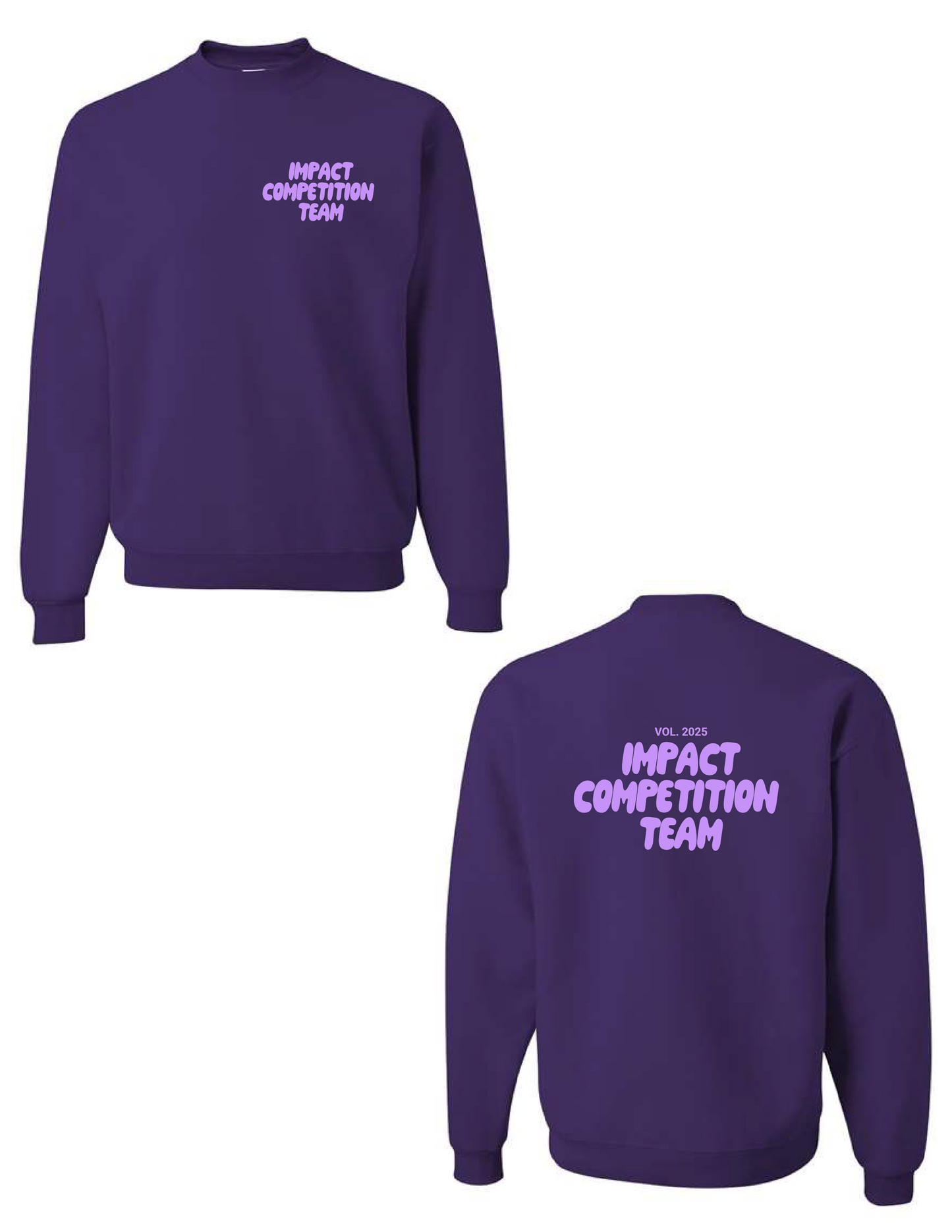 IMPACT COMPETITION TEAM Boxy Bubble Crew Neck