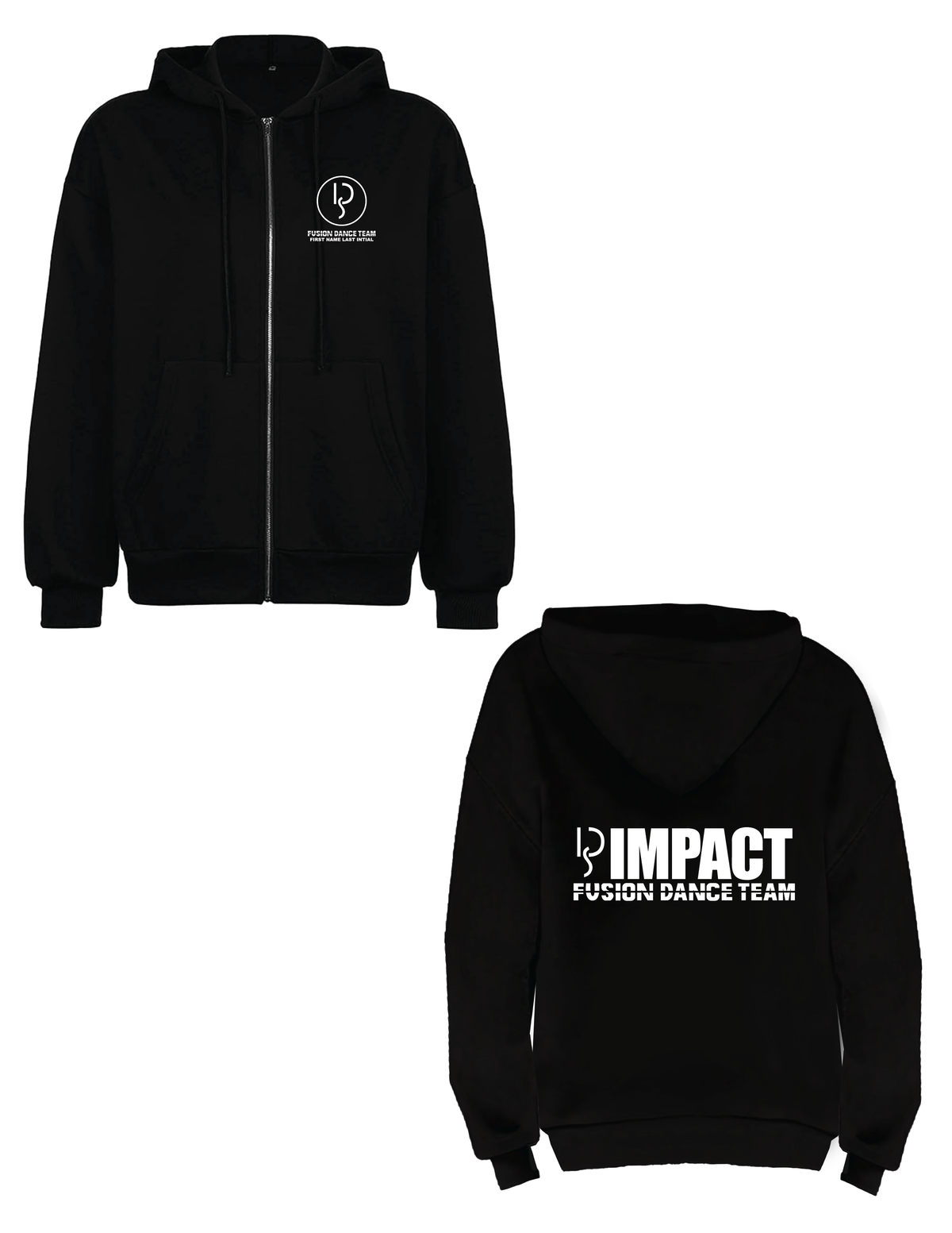 IMPACT FUSION Team Zip Up (REQUIRED FOR ALL FUSION DANCERS)