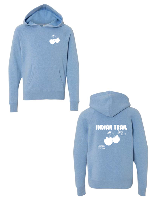 INDIAN TRAIL Cherries Hooded Pullover