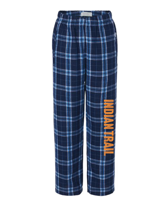 INDIAN TRAIL Vintage Block Flannel Pants