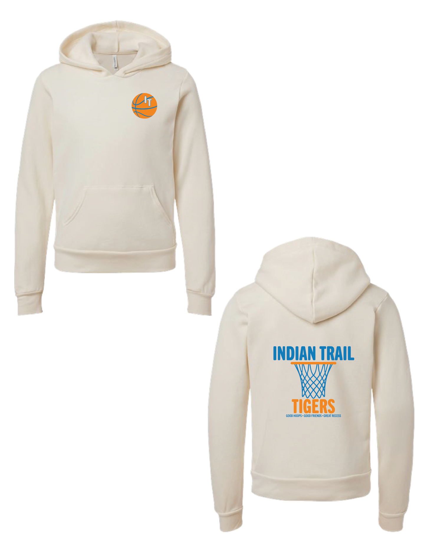 INDIAN TRAIL Hoops Hooded Pullover