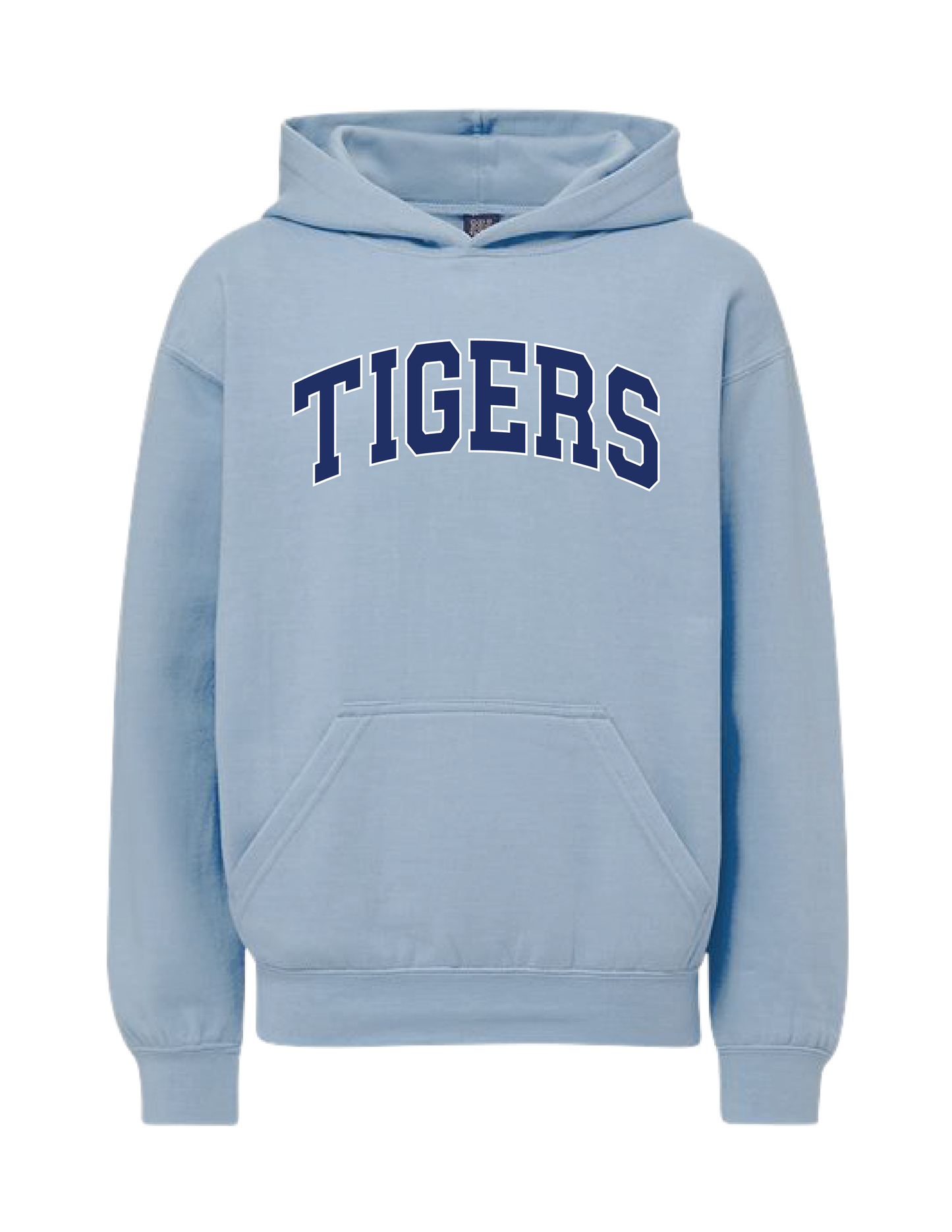 INDIAN TRAIL Tigers Blue Hooded Pullover