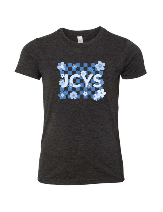 JCYS Floral Smiley Tee