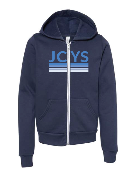 JCYS Stripes Zip Up