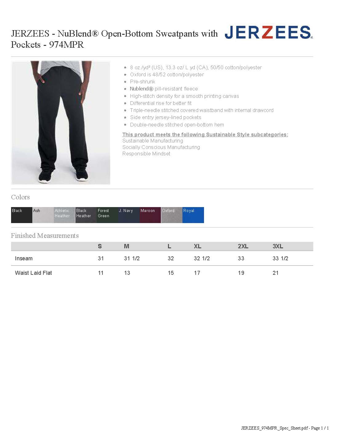 DHS FIELD HOCKEY Sidelines Wide Leg Sweatpants