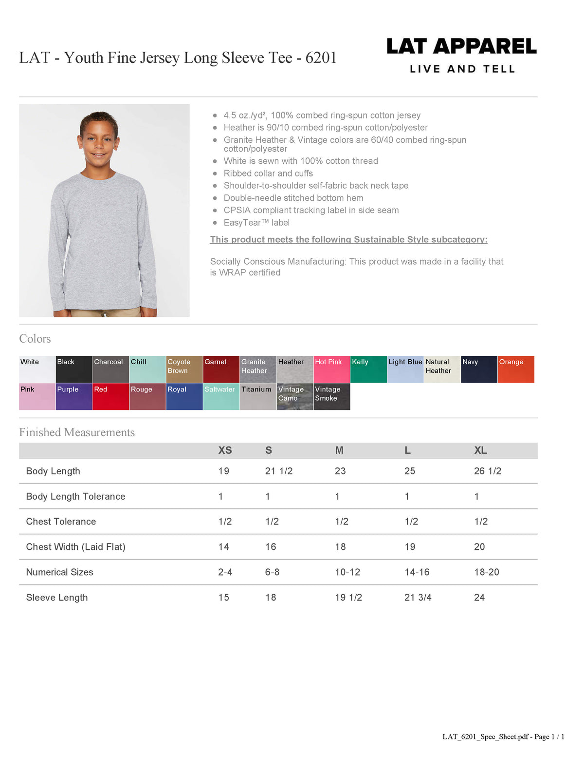 UCECP Pastel Supplies Pink Long Sleeve Tee