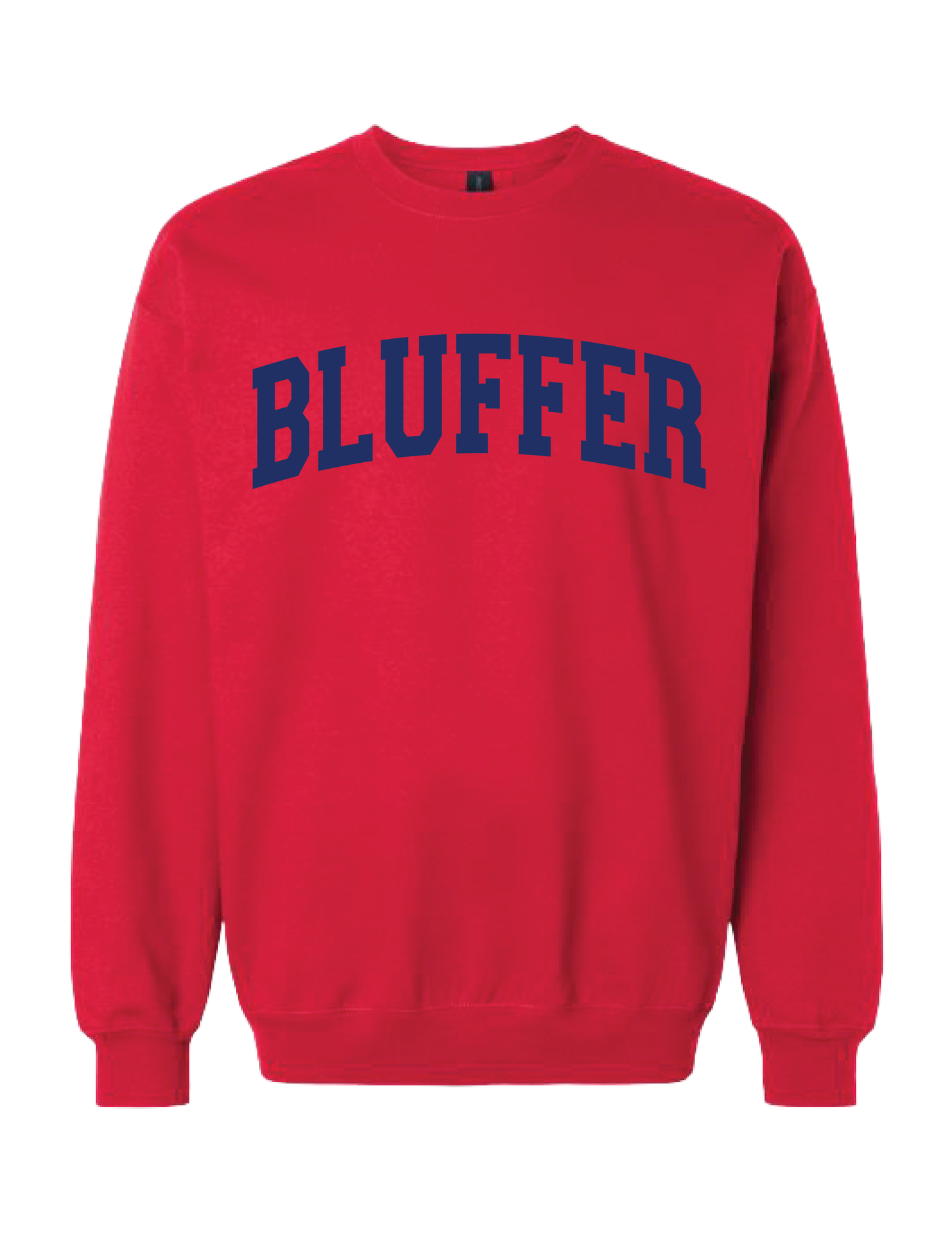 LBES Bluffer Red Crew Neck